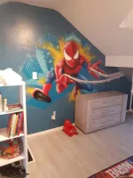 Fresque spider-man